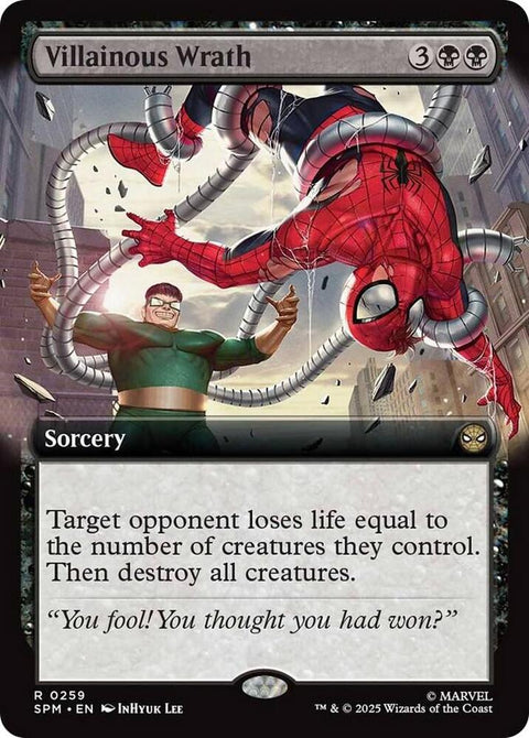 Villainous Wrath (Extended Art) (Foil)