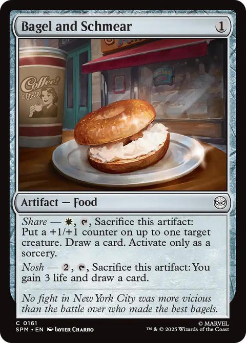 Bagel and Schmear (Foil)