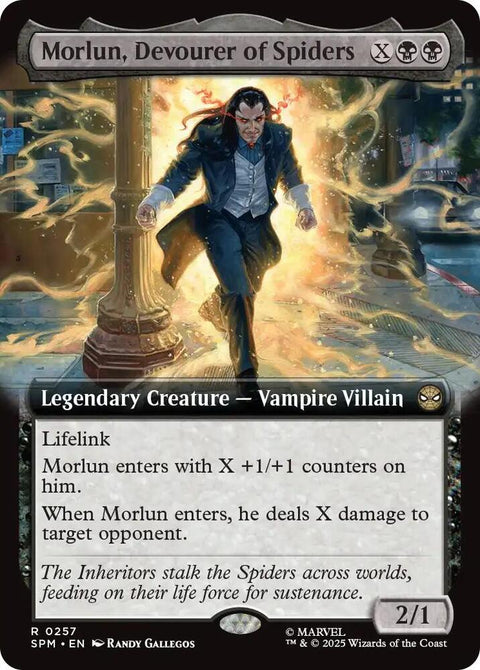 Morlun, Devourer of Spiders (Extended Art) (Foil)