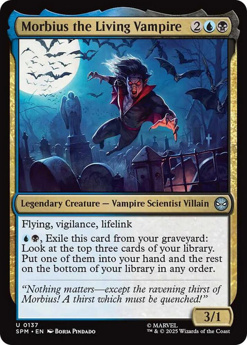 Morbius the Living Vampire (Foil) - Knowhere