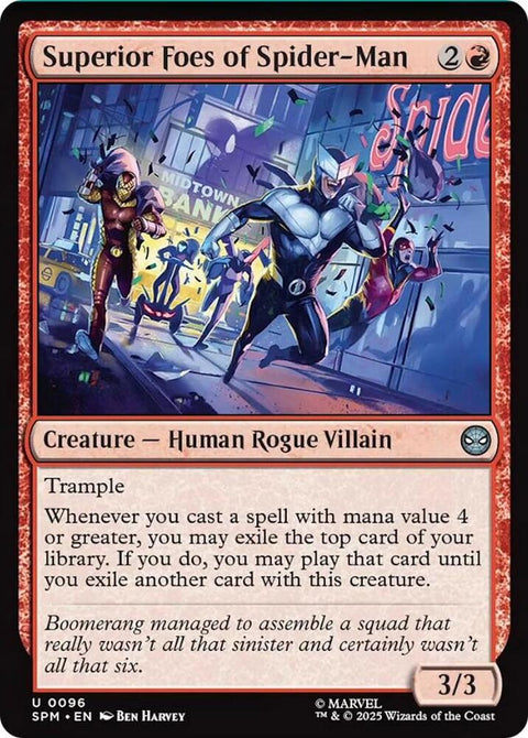 Superior Foes of Spider-Man (Foil)