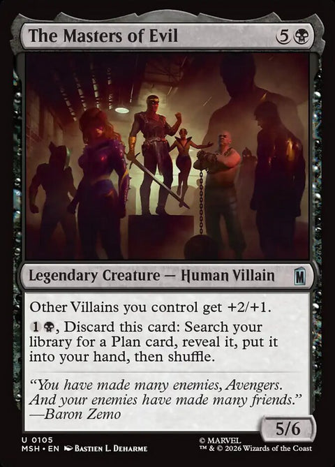The Masters of Evil (Foil)