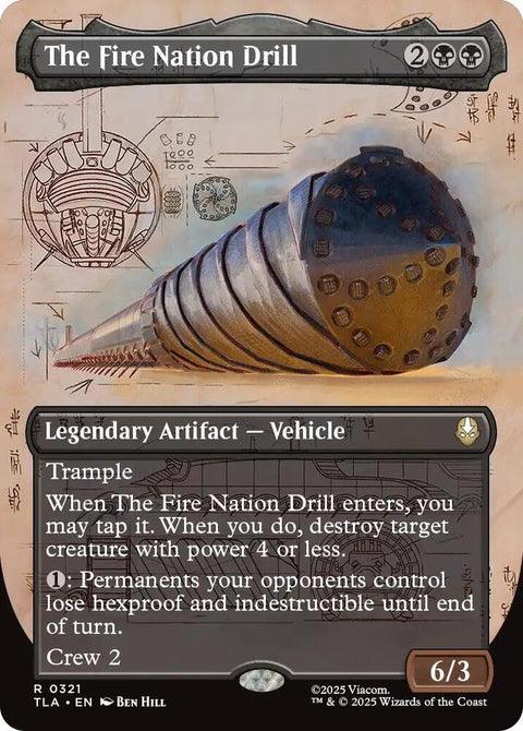 The Fire Nation Drill (Borderless) - Knowhere