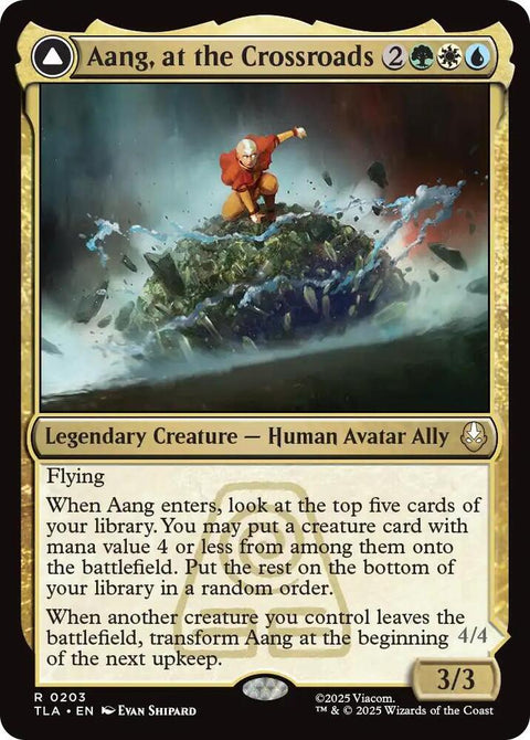 Aang, at the Crossroads (Foil) - Knowhere