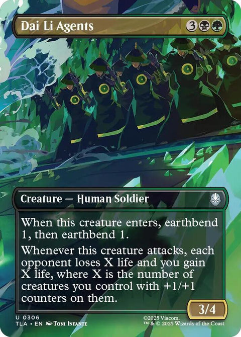 Dai Li Agents (Borderless) (Foil) - Knowhere
