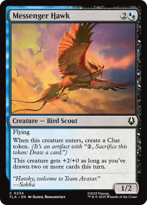 Messenger Hawk (Foil) - Knowhere