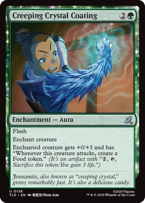Creeping Crystal Coating (Foil) - Knowhere