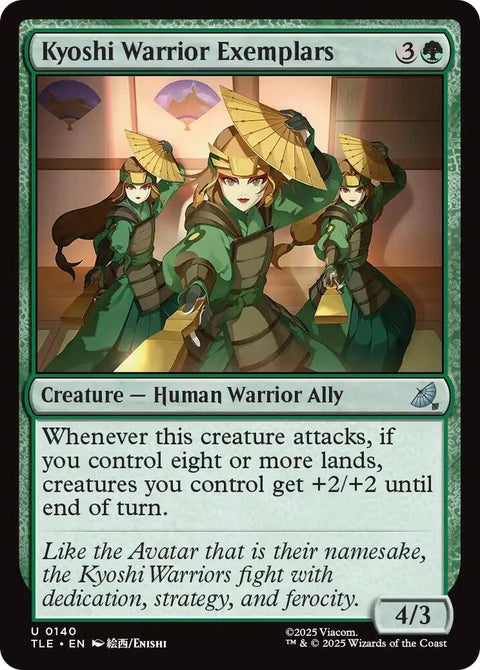 Kyoshi Warrior Exemplars (Foil) - Knowhere