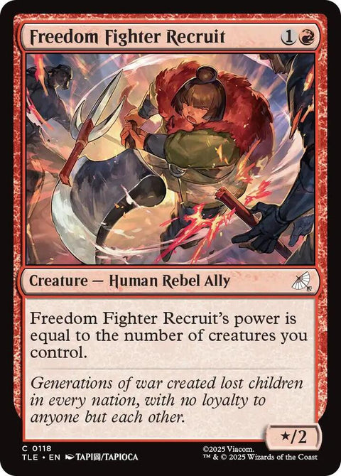 Freedom Fighter Recruit (Foil) - Knowhere