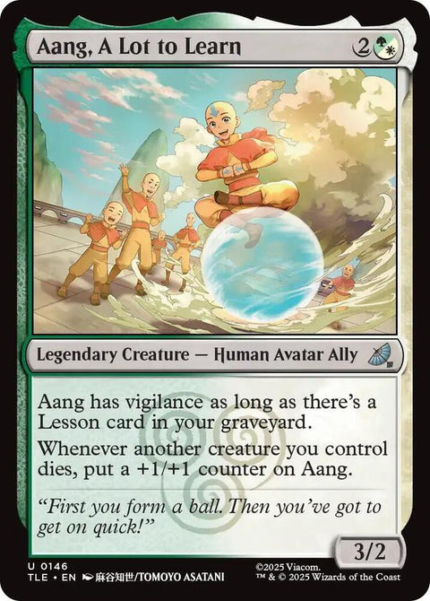 Aang, A Lot to Learn (Foil) - Knowhere