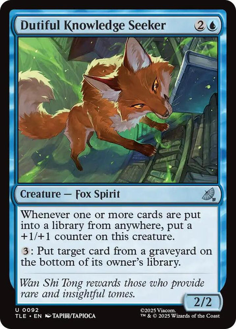 Dutiful Knowledge Seeker (Foil) - Knowhere
