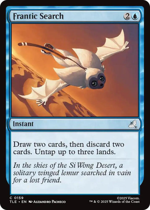 Frantic Search (Foil) - Knowhere