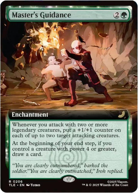 Master's Guidance (Extended Art) (Foil) - Knowhere