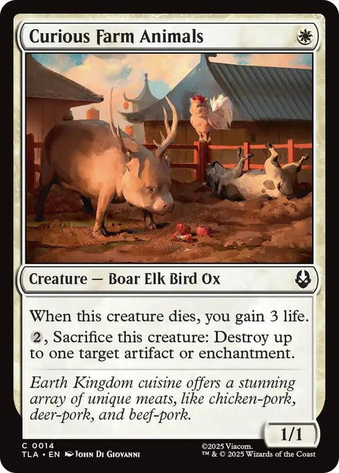 Curious Farm Animals (Foil) - Knowhere