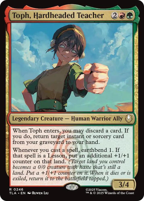 Toph, Hardheaded Teacher - Knowhere