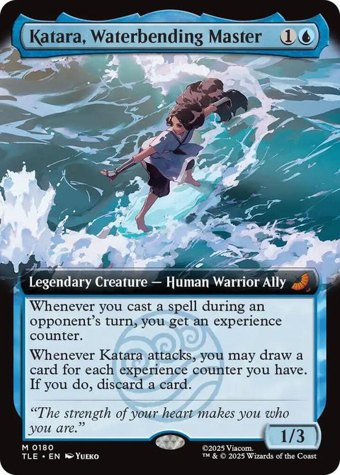 Katara, Waterbending Master (Extended Art) (Foil) - Knowhere