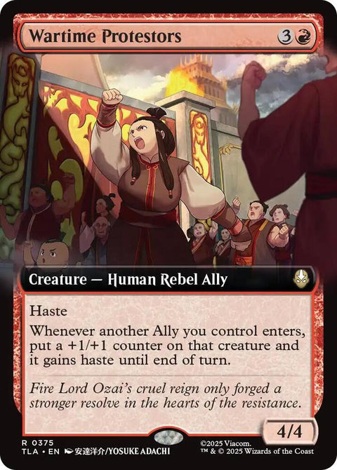Wartime Protestors (Extended Art) - Knowhere