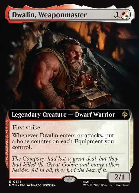 Dwalin, Weaponmaster (Foil)