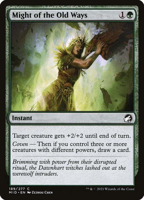 Might of the Old Ways (Foil)