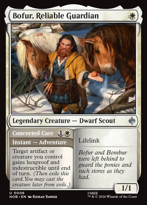 Bofur, Reliable Guardian // Concerted Care (Foil)