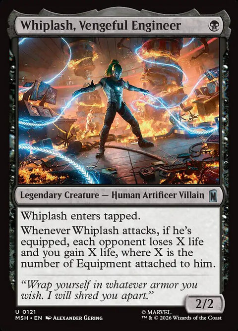 Whiplash, Vengeful Engineer