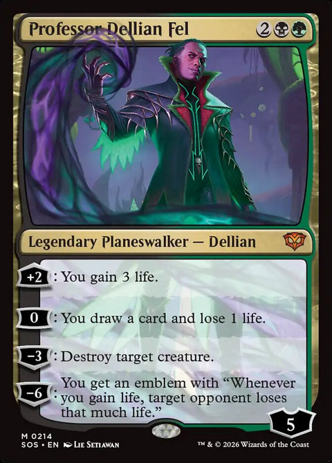 Professor Dellian Fel (Foil)
