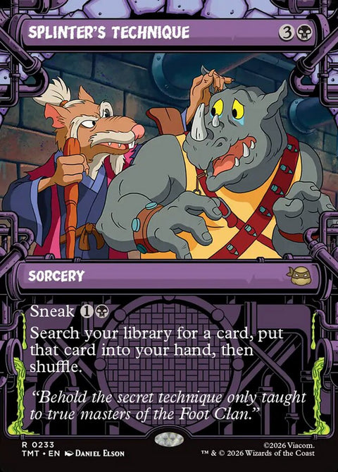 Splinter's Technique