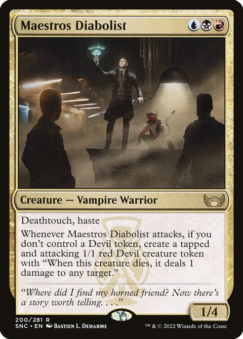 Maestros Diabolist (Foil)