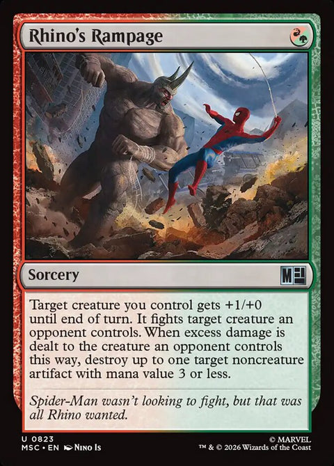 Rhino's Rampage (Foil)