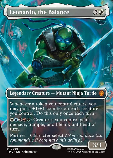 Leonardo, the Balance (Commander)