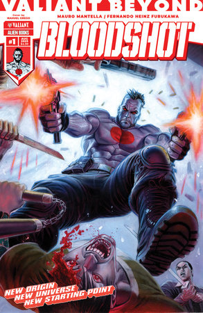 Valiant Beyond: Bloodshot 1 Comic Nahuel Grego Wraparound Variant Valiant Entertainment 2025