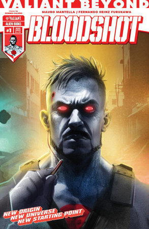 Valiant Beyond: Bloodshot 1 Comic Dennis Calero Connecting Variant Valiant Entertainment 2025