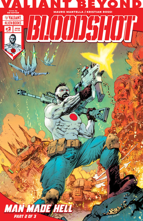 Valiant Beyond: Bloodshot 5 Comic Kotian Variant IDW Publishing 2026