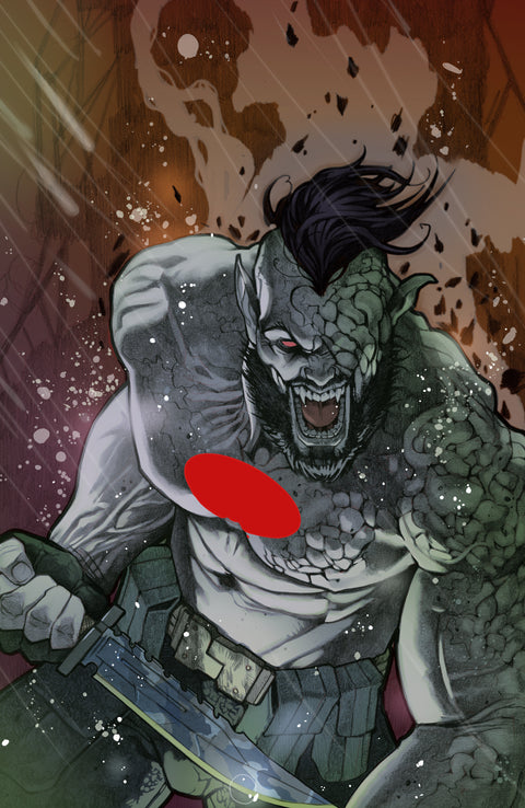 Valiant Beyond: Bloodshot #6--Man Made Hell #3 Variant D (Birr Full Art) IDW Publishing Mauro Mantella Kristian Rossi Nathan Birr