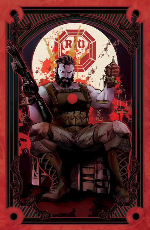 Valiant Beyond: Bloodshot #7--Toy Soldiers #1 Variant B (Sabbatini Full Art Tarot Variant) IDW Publishing Mauro Mantella Iván Luna Pineda Federico Sabbatini