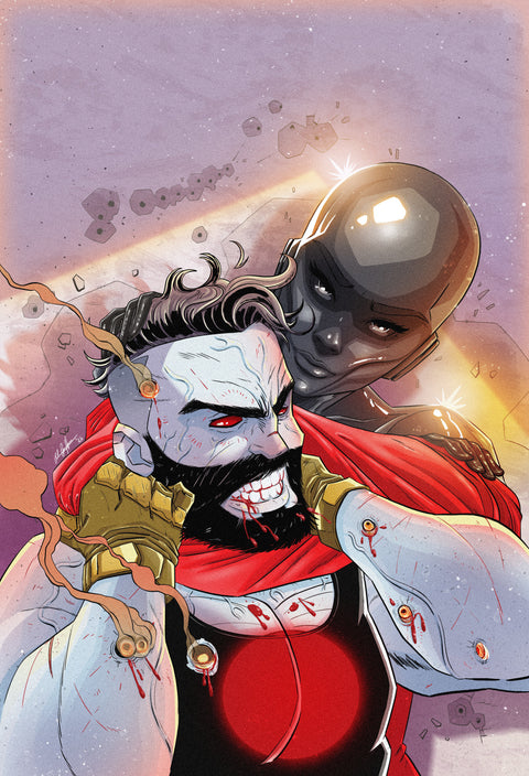 Valiant Beyond: Bloodshot #7--Toy Soldiers #1 Variant C (Griffin Full Art) IDW Publishing Mauro Mantella Iván Luna Pineda Colm Griffin