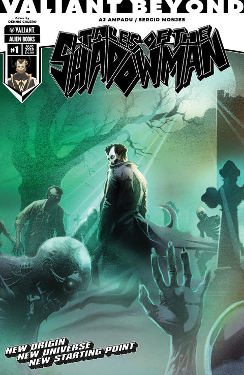 Valiant Beyond: Tales of the Shadowman 1 Comic Dennis Calero Connecting Variant Valiant Entertainment 2025