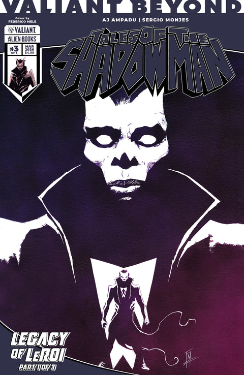 Valiant Beyond: Tales of the Shadowman #7--Legacy of LeRoi #1 Variant B (Mele) IDW Publishing AJ Ampadu Sergio Monjes Federico Mele
