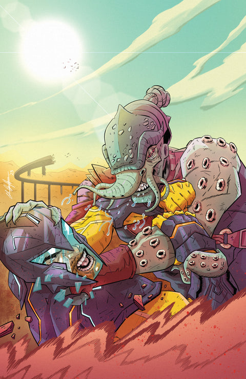 Valiant Beyond: The X-O Manowar #6--The God Hunt #2 Variant C (Griffin Full Art) IDW Publishing Steve Orlando Diego Giribaldi Colm Griffin