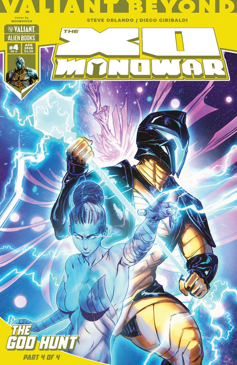 Valiant Beyond: The X-O Manowar - The God Hunt 4 Comic Noobovich Valiant Comics 2026