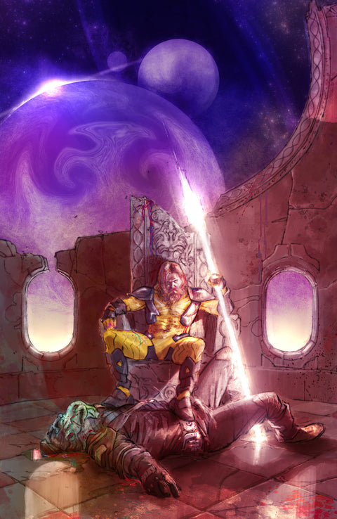 Valiant Beyond: The X-O Manowar - The God Hunt 4 Comic Ennio Bufi Virgin Variant Valiant Comics 2026