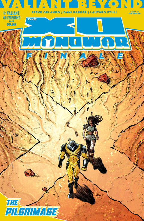 Valiant Beyond: The X-O Manowar Finale--The Pilgrimage Cover A (Kotian) IDW Publishing Steve Orlando Dani Parker Sid Kotian