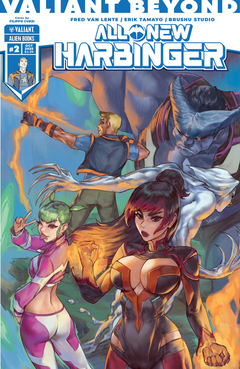 Valiant Beyond: All New Harbinger 2 Comic Filippo Curzi Valiant Entertainment 2025