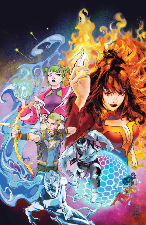 Valiant Beyond: All-New Harbinger #7--Risen #1 Variant C (Lavina Full Art) IDW Publishing Fred Van Lente Erik Tamayo Zulema Lavina