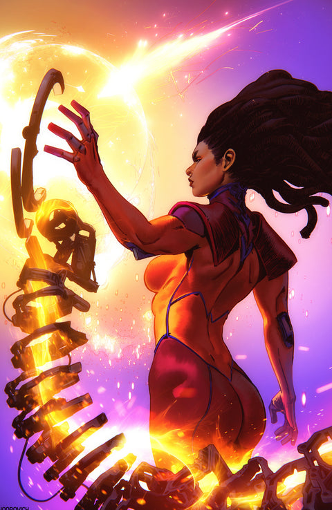 Valiant Beyond: All-New Harbinger #7--Risen #1 Variant D (Noobovich Full Art) IDW Publishing Fred Van Lente Erik Tamayo NOOBOVICH