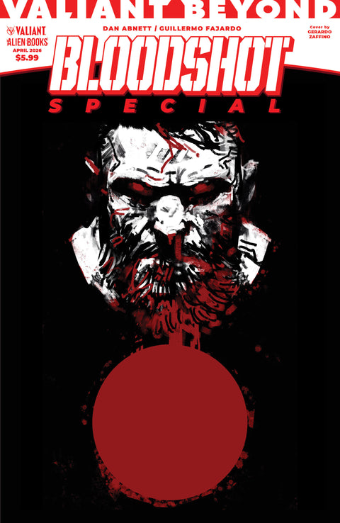 Valiant Beyond: Bloodshot Special 1 Comic Gerardo Zaffino Variant Alien Books 2026