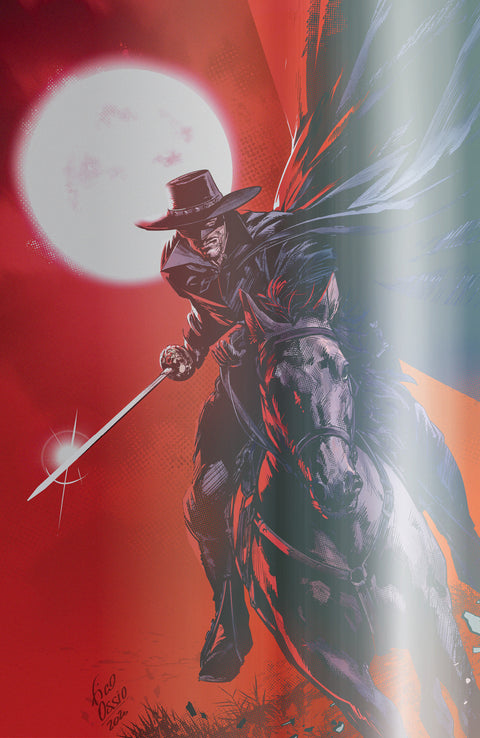 Zorro Annual #1 Variant C Foil (Ossio Full Art) IDW Publishing Rodolfo Santullo Matias Bergara Fico Ossio