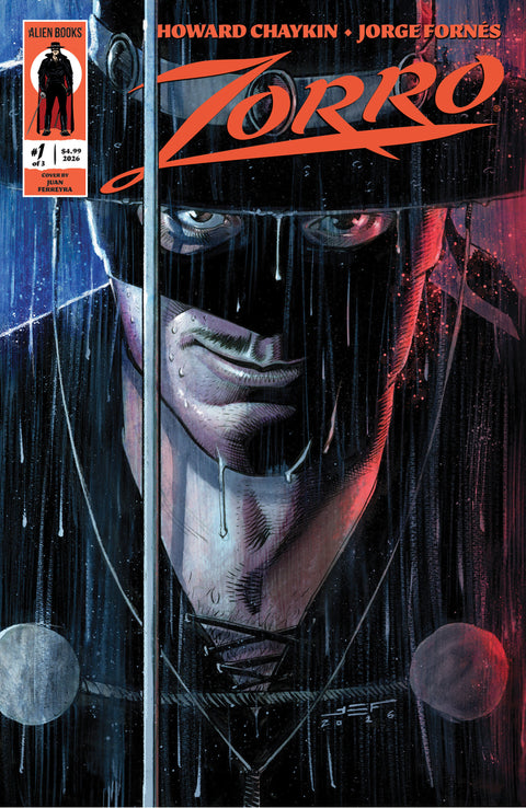 Zorro (Alien Books) 1 Comic Juan Ferreyra Variant Alien Books 2026