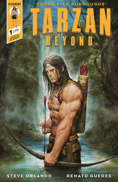 Tarzan Beyond 1 Comic Alessio Alien Books 2026