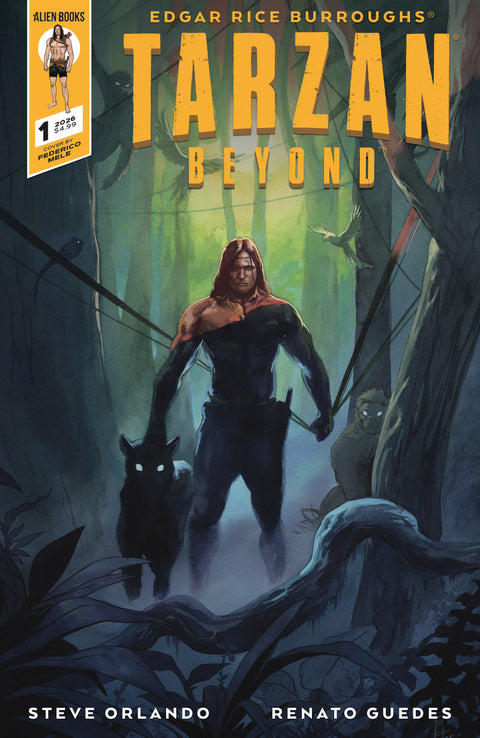 Tarzan Beyond 1 Comic Mele Alien Books 2026